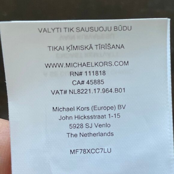 Michael Kors Slvless Crew Nk Fit & Flare Animal Print Knit Dress Blk Cream Sz S - Picture 8 of 11